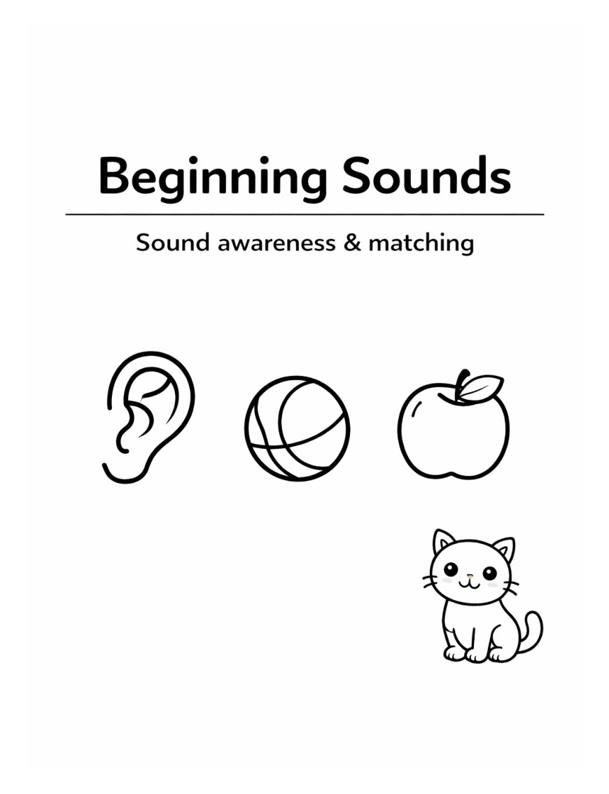 Beginning Sounds A to Z cover