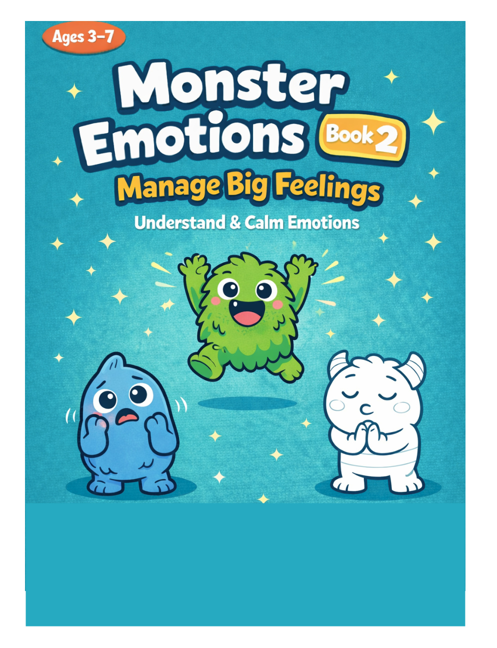 Monster Emotions Book 2: Manage Big Feelings cover