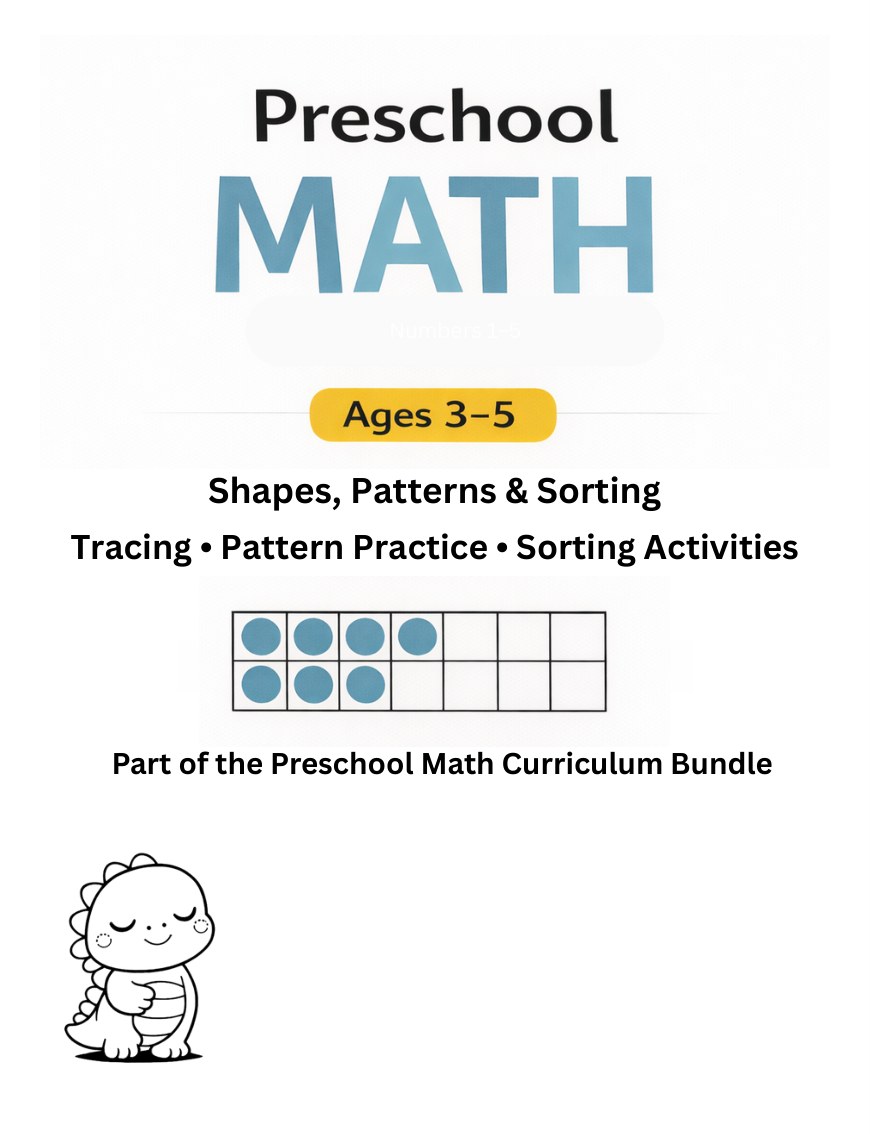 Shapes, Patterns and Sorting cover