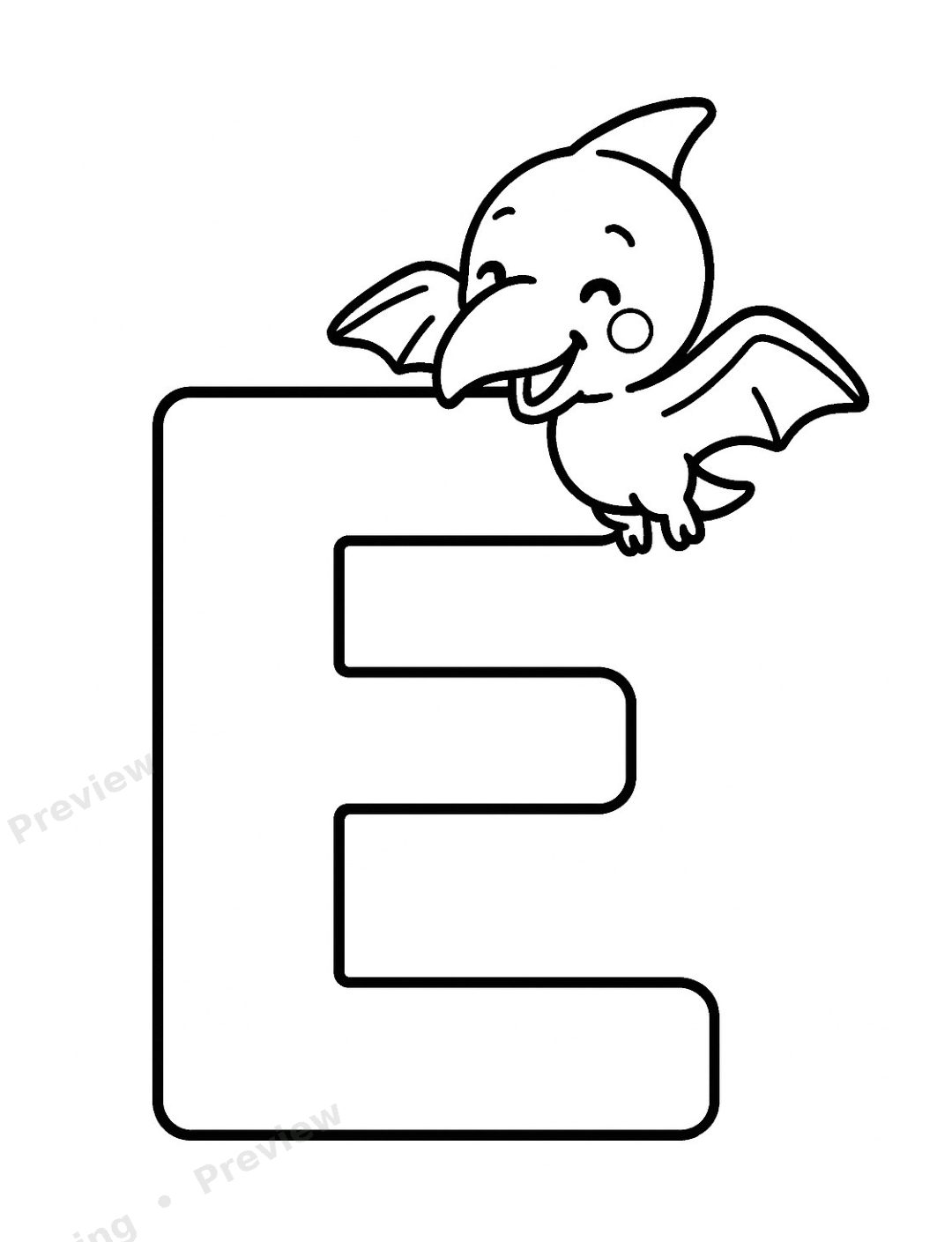 ABC Dino Alphabet A to Z preview page 1