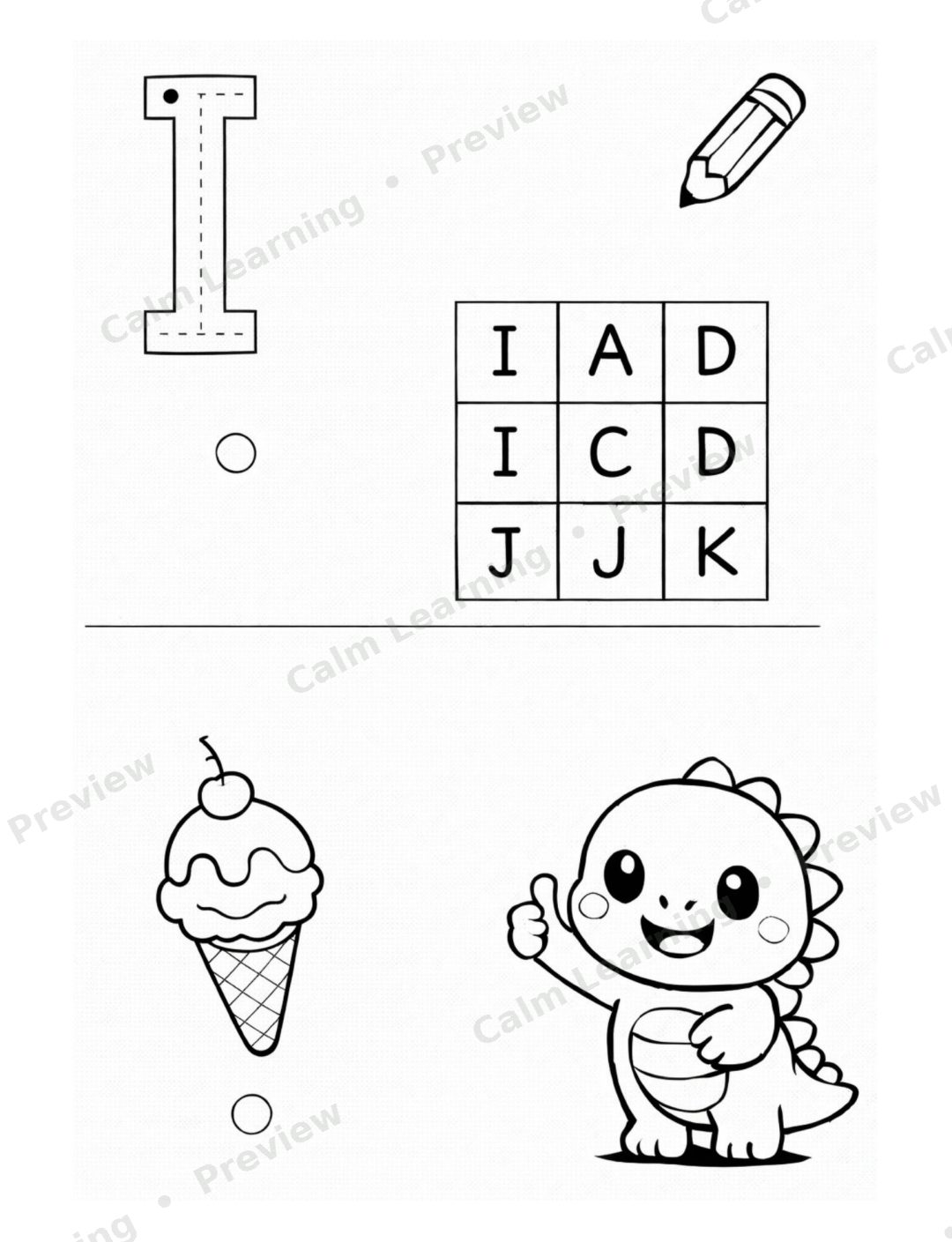 Alphabet Centers and Early Finishers preview page 3