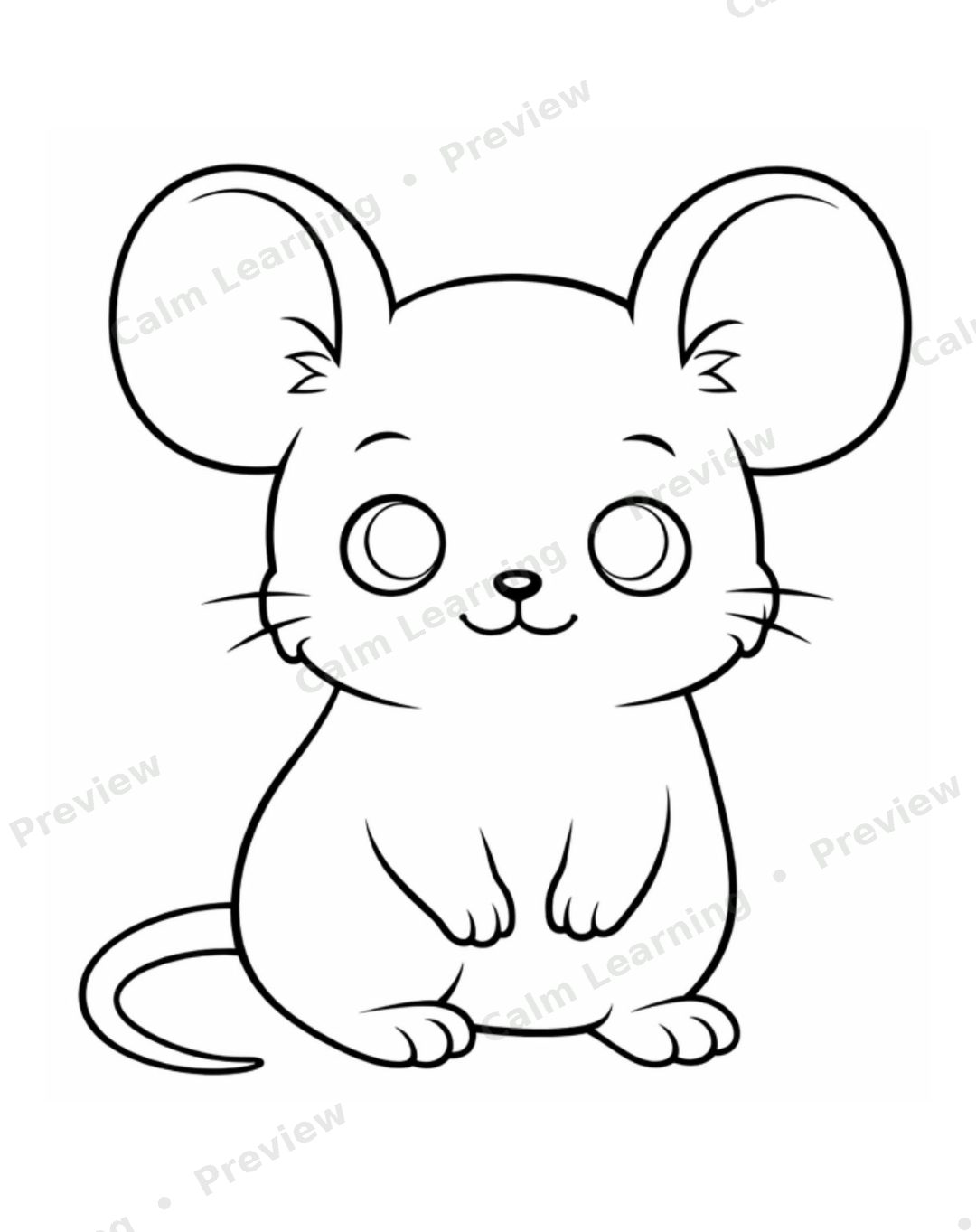 Baby Pets Coloring Pages preview page 2