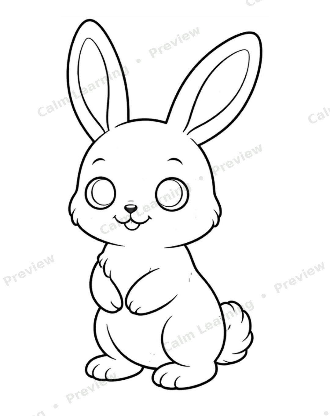 Baby Pets Coloring Pages preview page 3