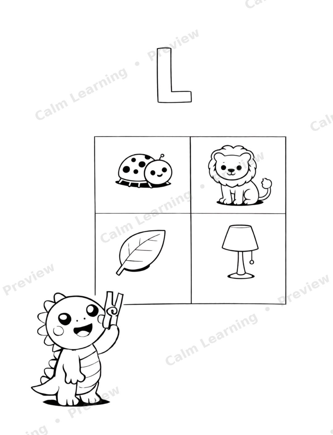 Beginning Sounds A to Z preview page 3