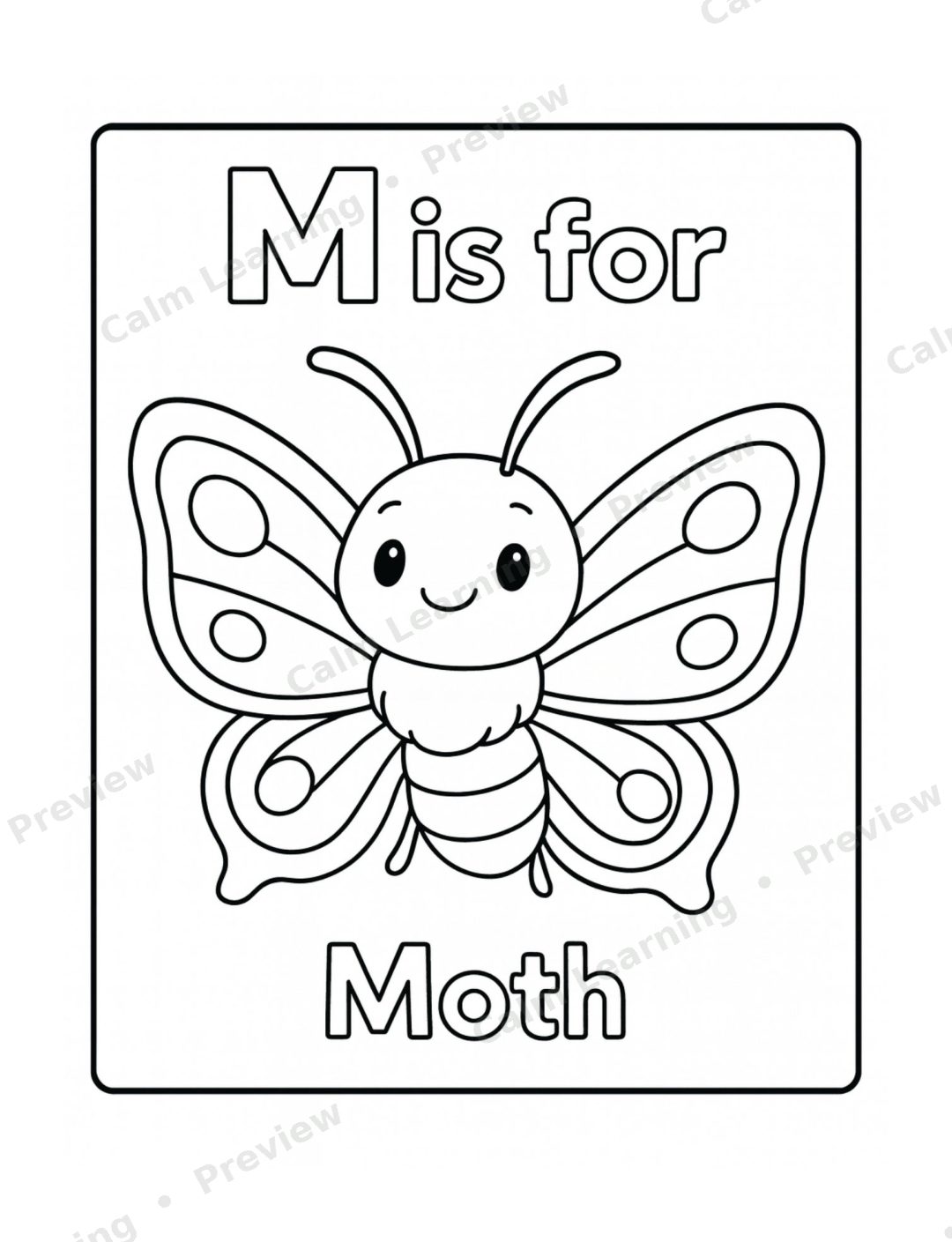 Bug Alphabet Flashcards A to Z preview page 2