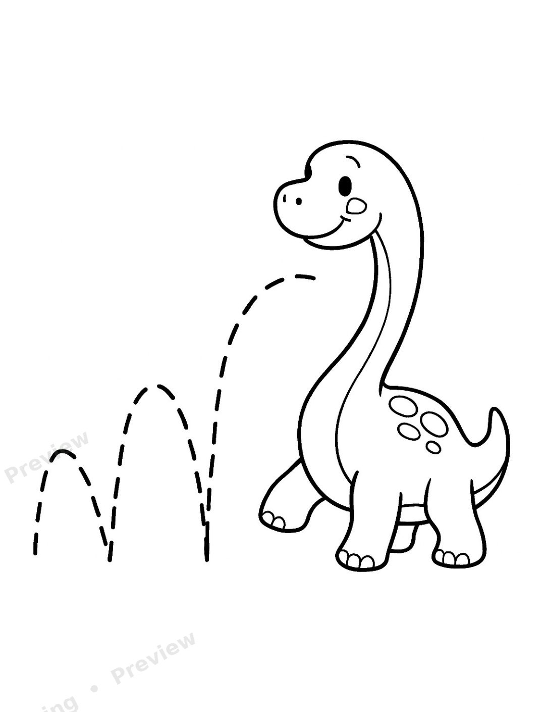 Dinosaur Tracing MEGA preview page 1