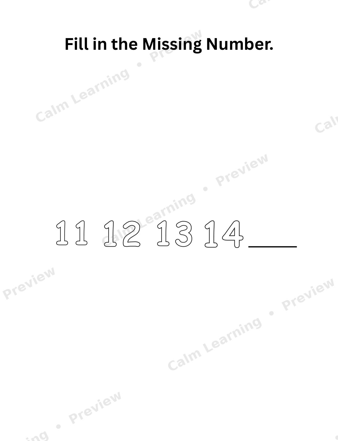 Farm Math Workbook preview page 3