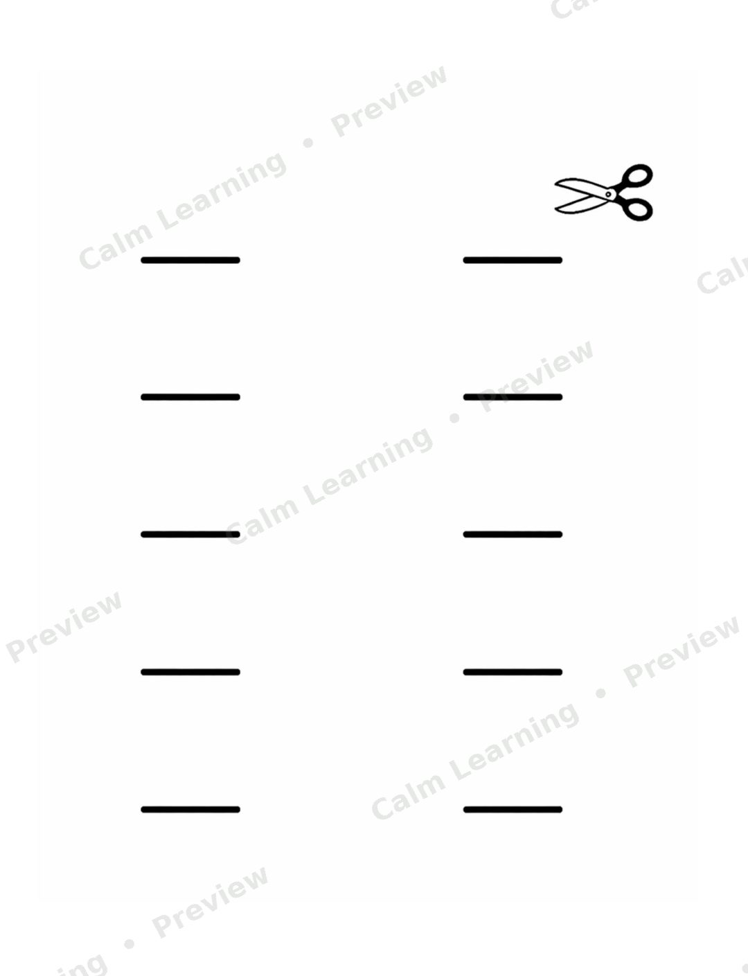 Fine Motor Tracing Paths preview page 3