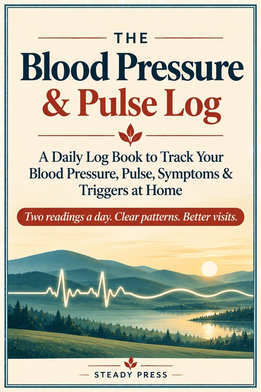 The Blood Pressure & Pulse Log